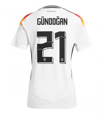 Tyskland Ilkay Gundogan #21 Hjemmebanetrøje EM 2024 Kort ærmer